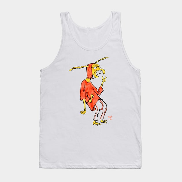 Hippie Termite Tank Top by CoolCharacters